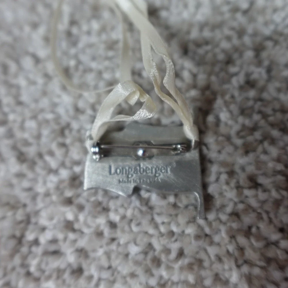 Longaberger pewter old